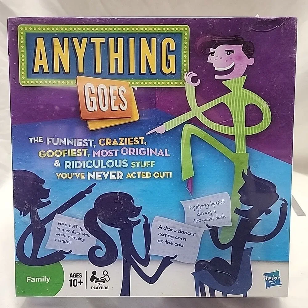 Hasbro Anything Goes Family Party Game 2010